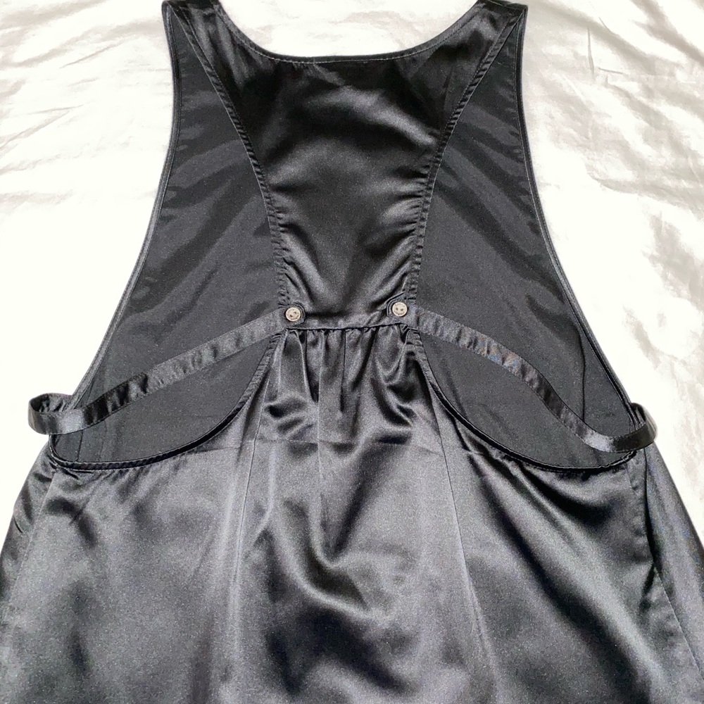 Naked Zebra Liquid Black Top. NWOT
